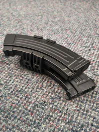 CYMA BY-105520 - 1100rnd Electric High-Cap Dual Magazines for AK47/74 AEGs