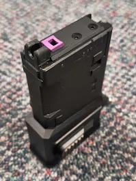 SP Systems BY-105413 - T8 CNC HPA Adapter for M4/AR-15 AEG Magazines; CGS/MWS GBBR