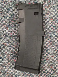 Double Eagle BY-105551 - 35rnd Magazine for Noveske N4 MWS GBBRs; Black