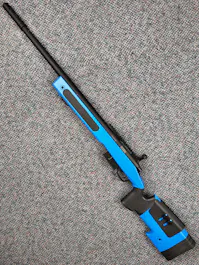 Specna Arms BY-105598 - SA-S03 CORE™ Sniper Rifle w/Scope & Bipod; Black; PTT Blue
