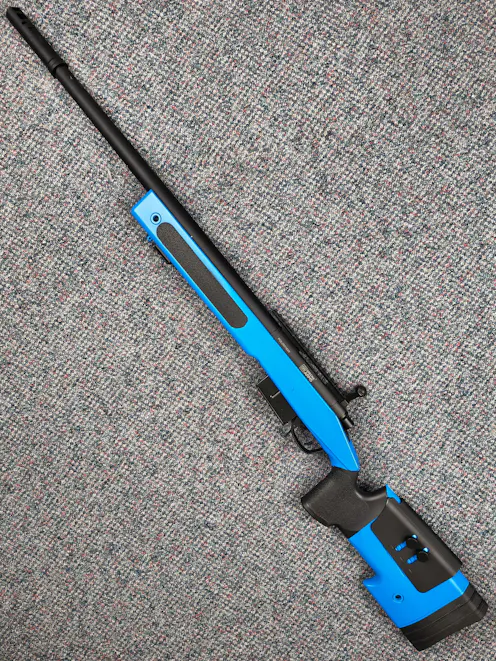 Specna Arms BY-105598 - SA-S03 CORE™ Sniper Rifle w/Scope & Bipod; Black; PTT Blue