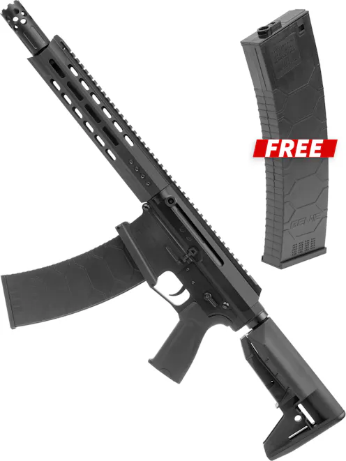 EMG Genesis ARMS GEN-12 AEG; Kestrel Basic ETU *FREE MAG PACK*