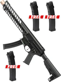 Golden Eagle AT904 AT9-PCC Comp GBB SMG *FREE MAG PACK*