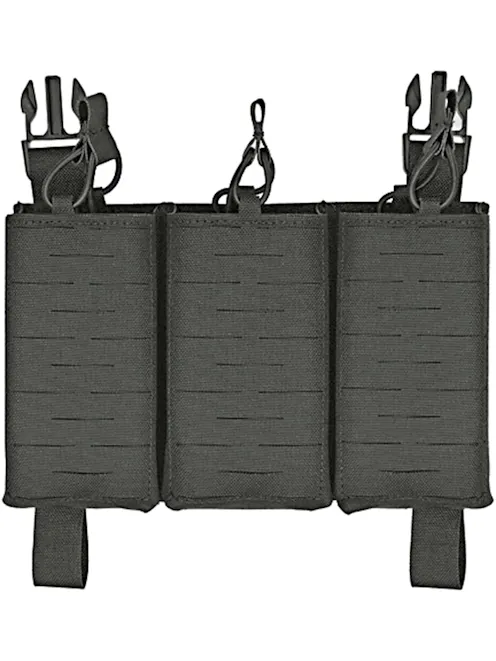 8Fields Tactical Laser-Cut Triple AK / M4 Buckle-Up Magazine Placard/Pouch