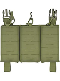 8Fields Tactical Laser-Cut Triple AK / M4 Buckle-Up Magazine Placard/Pouch
