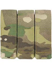 8Fields Tactical Laser-Cut MOLLE Triple Pistol Magazine Pouch