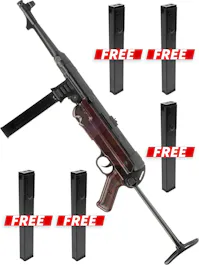 AGM MP40 AEG Submachine Gun Replica; Gen.2 *FREE MAG PACK*