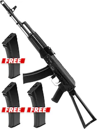 CYMA CM.053 Full Steel AKS-74 AEG; Kestrel Basic ETU *FREE MAG PACK*