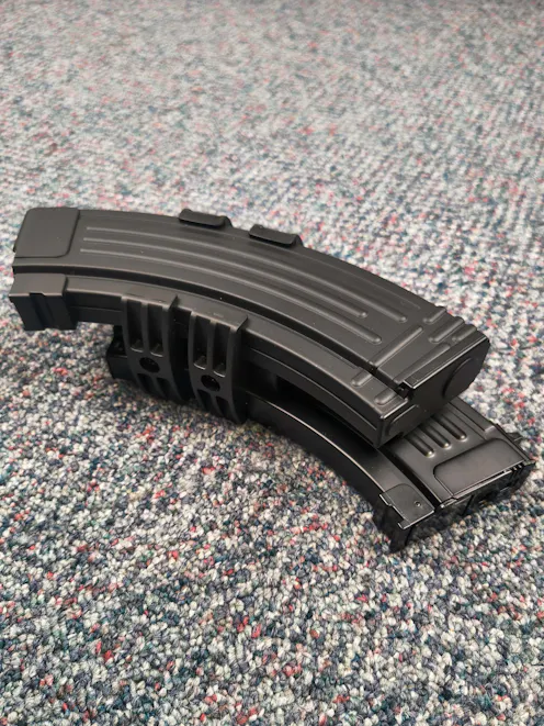 CYMA BY-103439 - 1100rnd Electric High-Cap Dual Magazines for AK47/74 AEGs