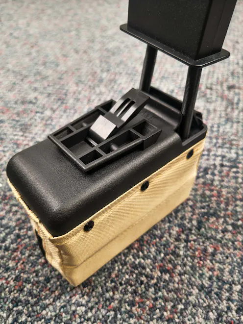 Battleaxe BY-103734 - 1500rnd Electric Box Magazine for M249 AEGs