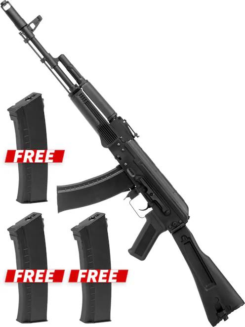 S&T Armament Full Metal AK-74M AEG *FREE MAG PACK*