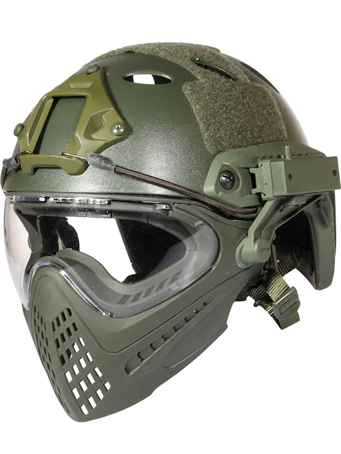 Guerilla Tactical Piloteer Helmet & Mask Combo