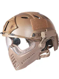 Guerilla Tactical Piloteer Helmet & Mask Combo