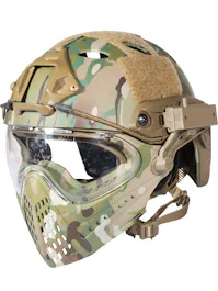 Guerilla Tactical Piloteer Helmet & Mask Combo