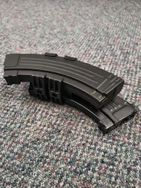 CYMA BY-105442 - 1100rnd Electric High-Cap Dual Magazines for AK47/74 AEGs