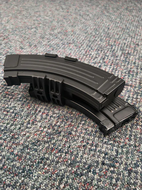 CYMA BY-105442 - 1100rnd Electric High-Cap Dual Magazines for AK47/74 AEGs
