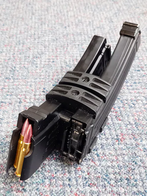 CYMA BY-103286 - 1100rnd Electric High-Cap Dual Magazines for AK47/74 AEGs