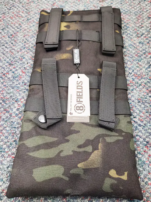 8Fields Tactical BY-104018 - Tactical MOLLE Hydration Carrier w/ 2L Bladder, Multicam Black