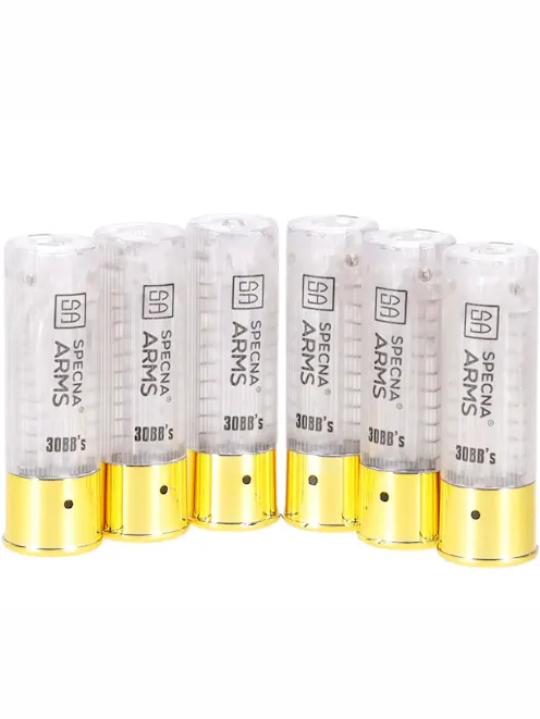 Specna Arms 30rnd Shotgun Shells; 6 Pack