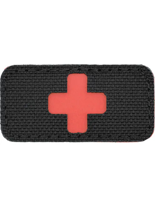 8Fields Tactical Red Laser Cut Medic Cross Patch