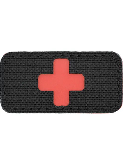 8Fields Tactical Laser Cut MED Patch - Red