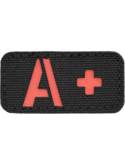 8Fields Tactical Laser Cut Blood Type Patch