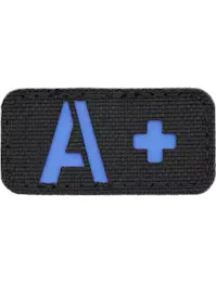 8Fields Tactical Laser Cut Blood Type Patch