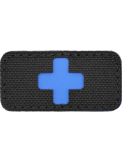 8Fields Tactical Blue Laser Cut Medic Cross Patch