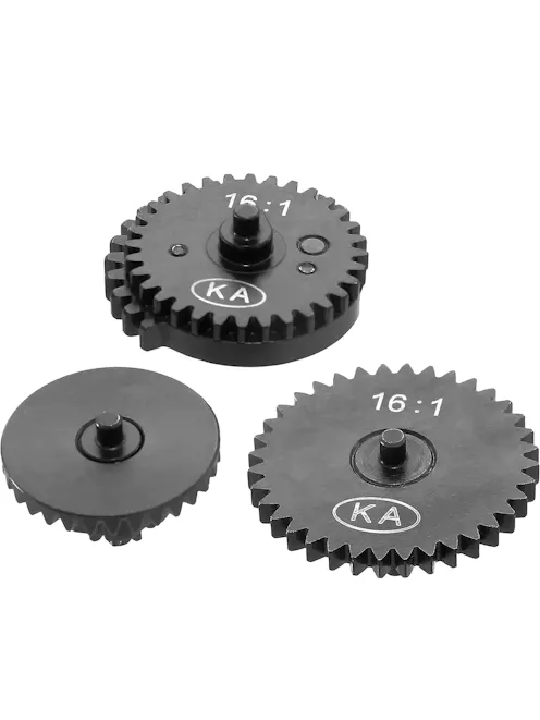 King Arms 16:1 HQA CNC Steel High-Speed Gear Set