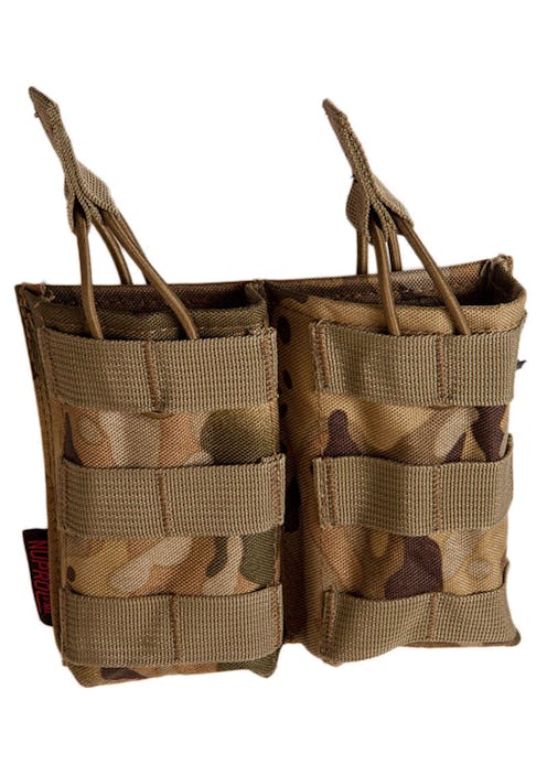 NUPROL - PMC M4 Double Open Magazine Retention Pouch - Multicam