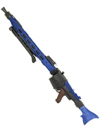 AGM MG42 Airsoft Support Rifle - Airsoft Two Tone Blue
