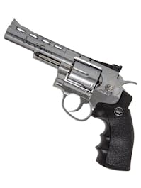 ASG Dan Wesson 4" High Power Airsoft Revolver - Silver