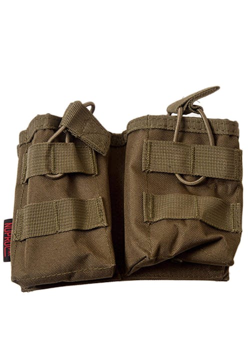NUPROL - PMC G36 Double Open Magazine Retention Pouch - Green