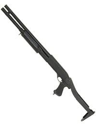 CYMA CM.352L Tactical Tri-Shot Shotgun Folding Stock - Black