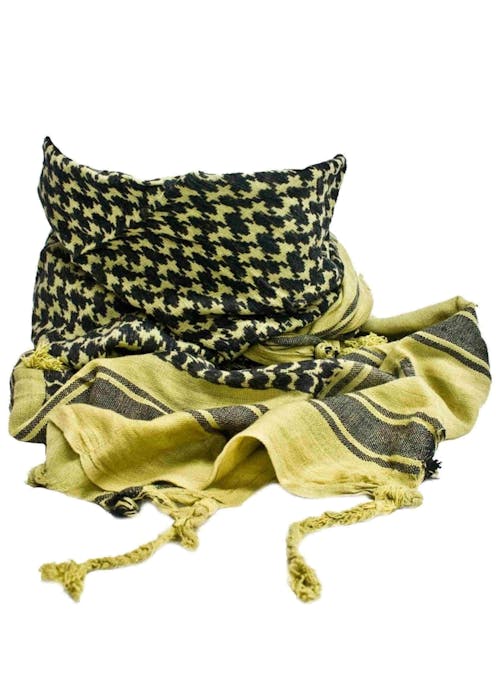 Web-tex - Sand and Black Shamgh Scarf