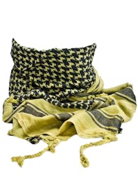 Web-tex - Sand and Black Shamgh Scarf