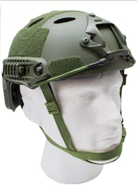 WE Nuprol - NUPROL FAST Railed Helmet - Olive Drab Green