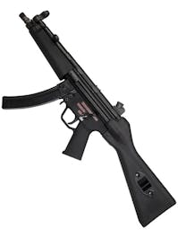 WE Europe Apache MP5 A2 GBB SMG w/ Solid Stock - Black
