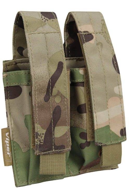 Viper Tactical - Modular Double Pistol Magazine Pouch - Multicam