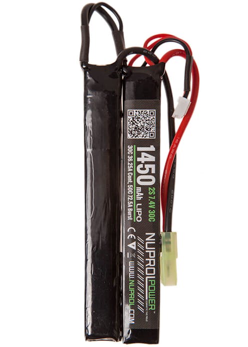 NUPROL 7.4v 1450mAh 30c Crane Stock LiPo Battery