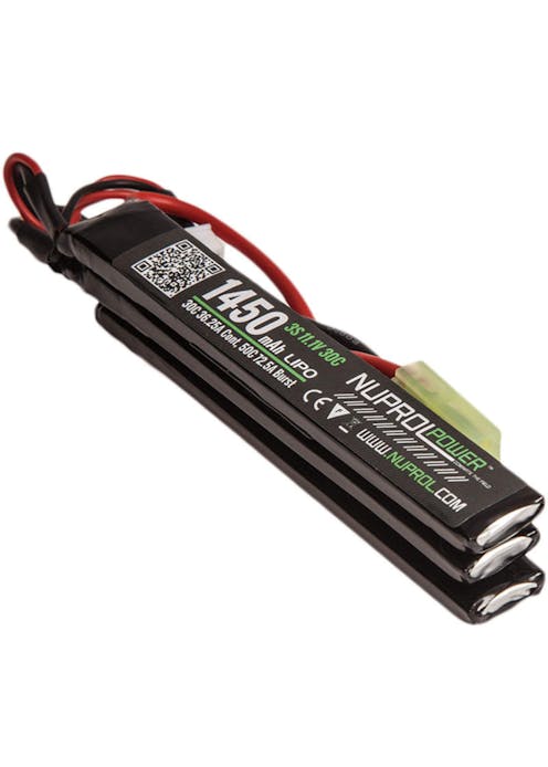 NUPROL - 11.1v 1450mAh 25c Crane Stock LiPo Battery