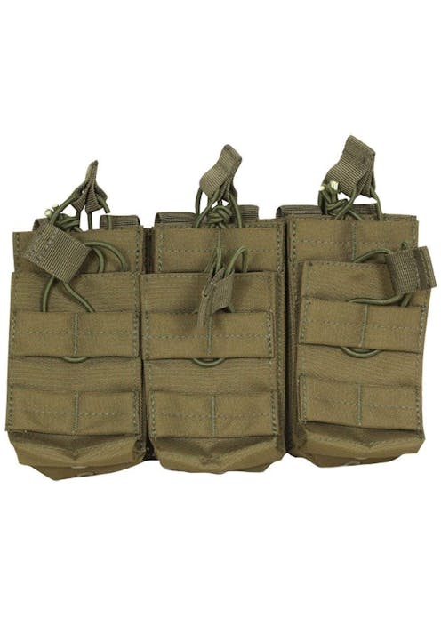 Viper - Triple Duo M4 / Pistol Magazine Pouch - Olive Green