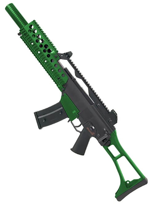 Jing Gong G608-7 G36C Railed - Black