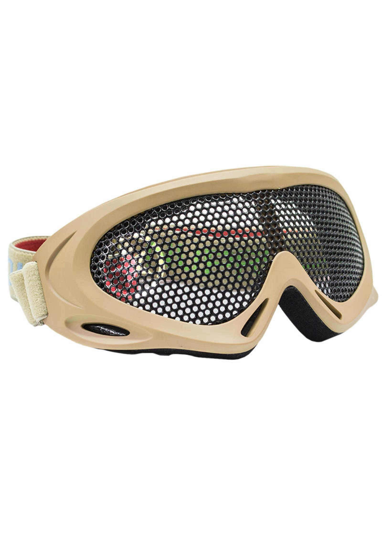Tan Nuprol PRO Mesh Eyewear Goggles Protection Airsoft Black Camo Green Grey 