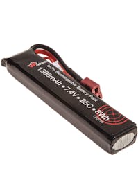 VP Racing - 7.4v 1300mAh 25C LiPo Stick Battery - Deans