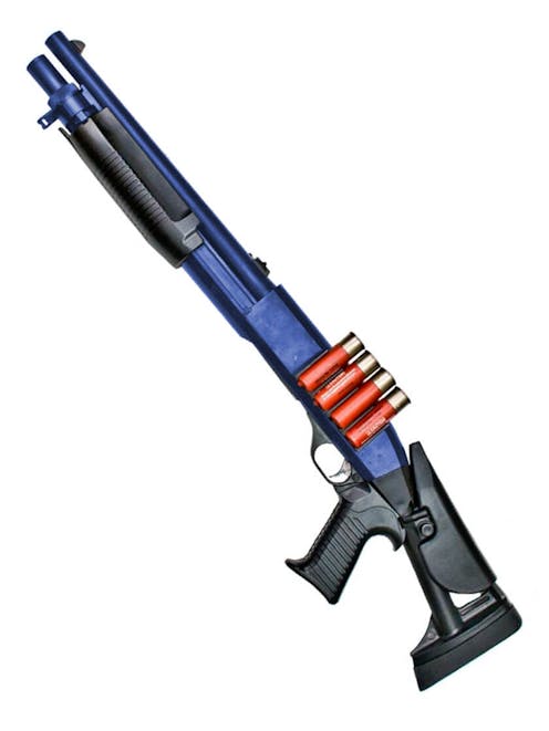 ASG FRANCHI SAS 12 Tactical Shotgun - Airsoft Two Tone Blue