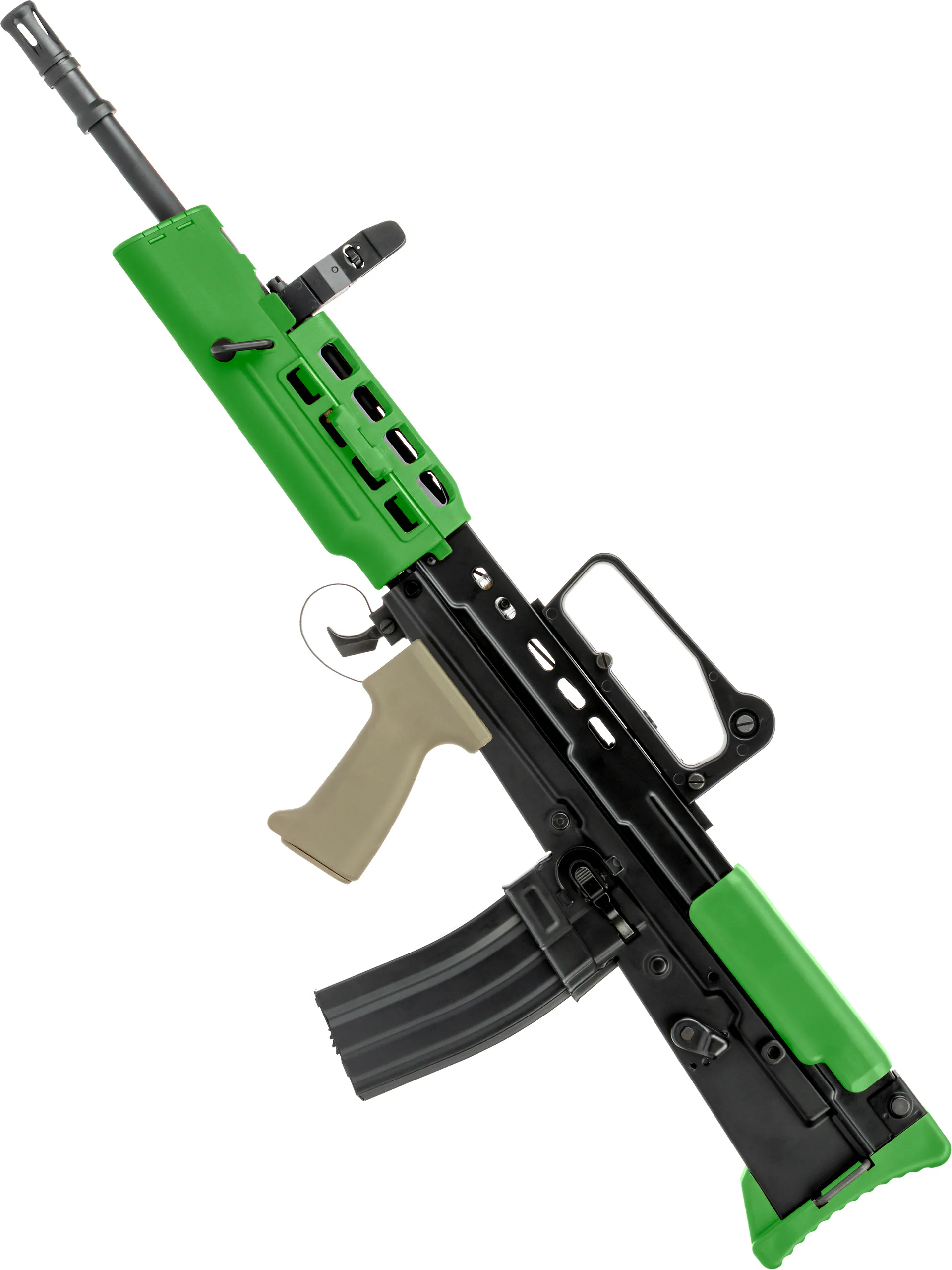 Mitraillette airsoft réplique Photo Stock - Alamy