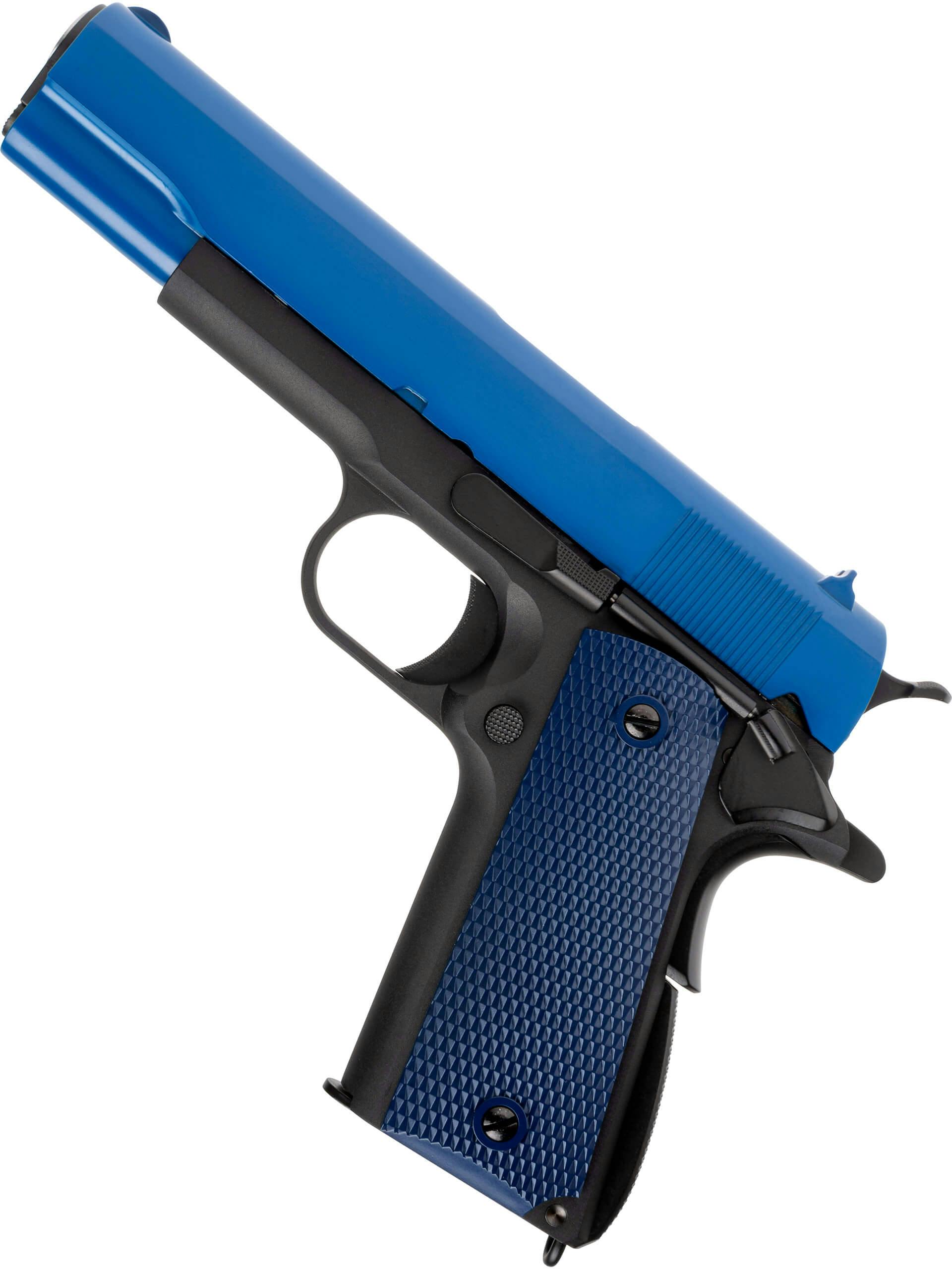 Airsoft 1911 Style Full Size Gas Powered Non-Blowback 14 Rds FREE 1000 Bio BBs 