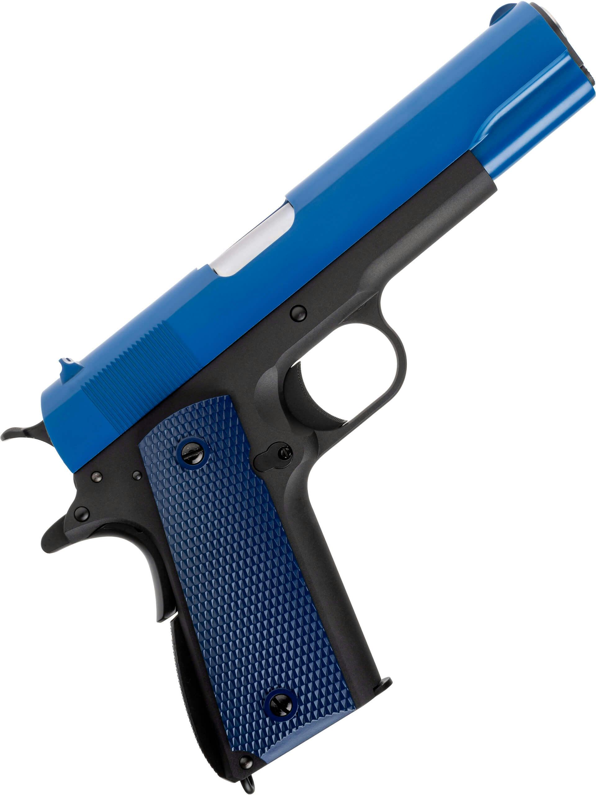 Airsoft 1911 Style Full Size Gas Powered Non-Blowback 14 Rds FREE 1000 Bio BBs 