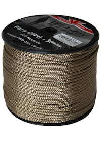 Web-tex - Para-cord 3mm 100M Reel - Tan
